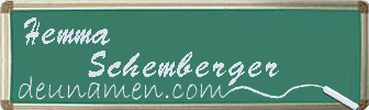 Hemma Schemberger Visitenkarte